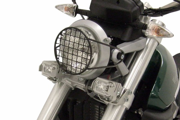 Lampbeschermer zwart voor BMW G 650 X Country (07-10) Hepco & Becker