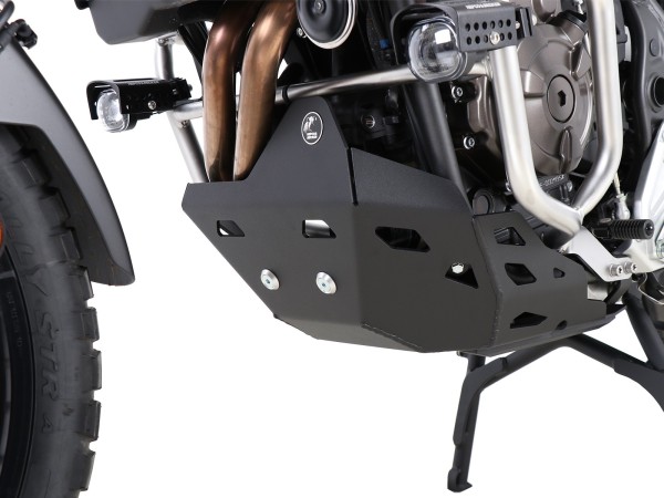 Motorbeschermplaat zwart voor Yamaha Ténéré 700 (2019-2024)