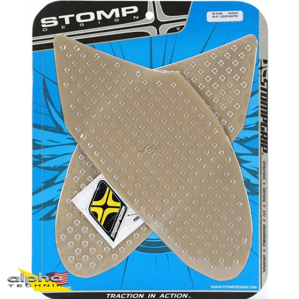 Stompgrip klar, Volcano, für Suzuki GSX-R600, 750, 2006-2007