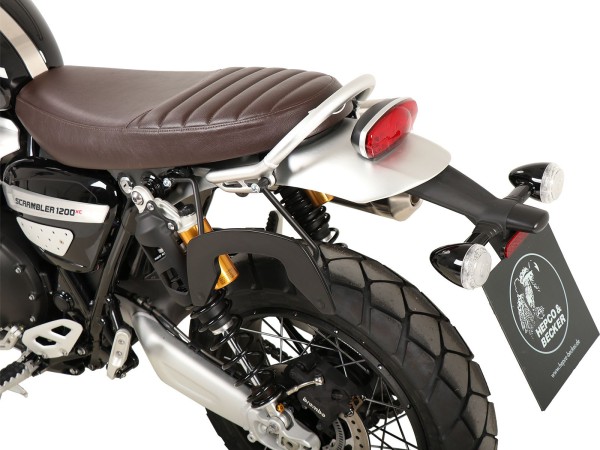 C-Bow zijdrager links zwart voor Triumph Scrambler 1200 XE (24- ) Hepco & Becker