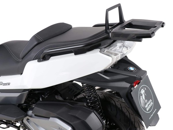 Aluminium topkoffer zwart voor BMW C 400 GT (19-24) Hepco & Becker