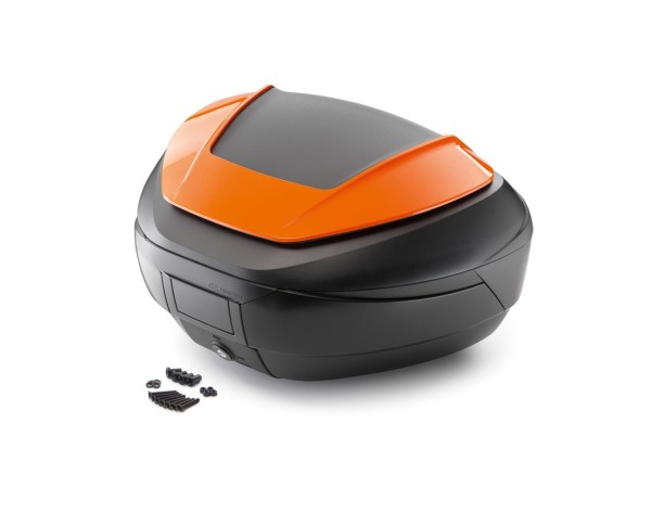 KTM topkoffer (oranje) voor Duke 125, 390, 690, 790, 1090 1290 Adventure / Superduke