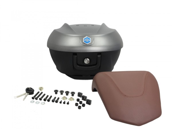 Topkoffer 36L voor Beverly Original Piaggio - GRIGIO DUST 785/A