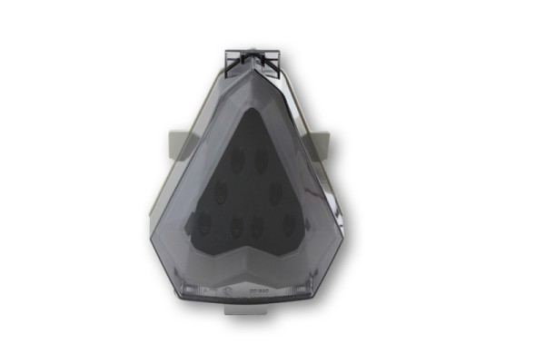 HIGHSIDER slim LED-achterlicht zwart Yamaha-stijl, E-goedgekeurd (1 stuk)