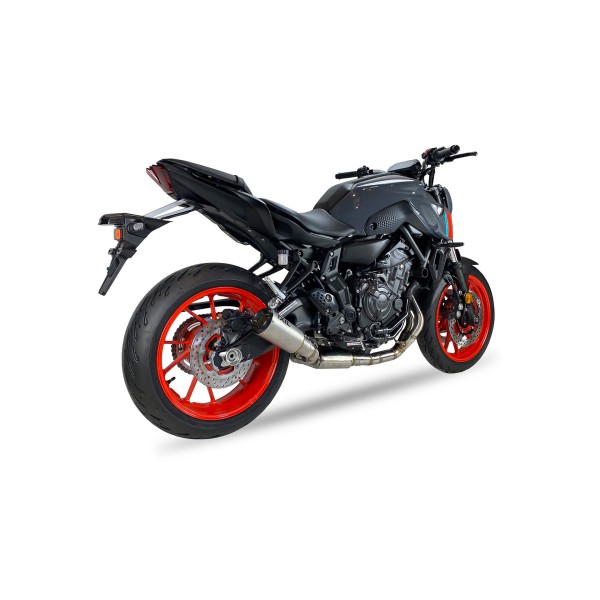 IXIL RC compleet systeem met katalysator voor Yamaha MT-07, roestvrij staal, E-keur, Euro5