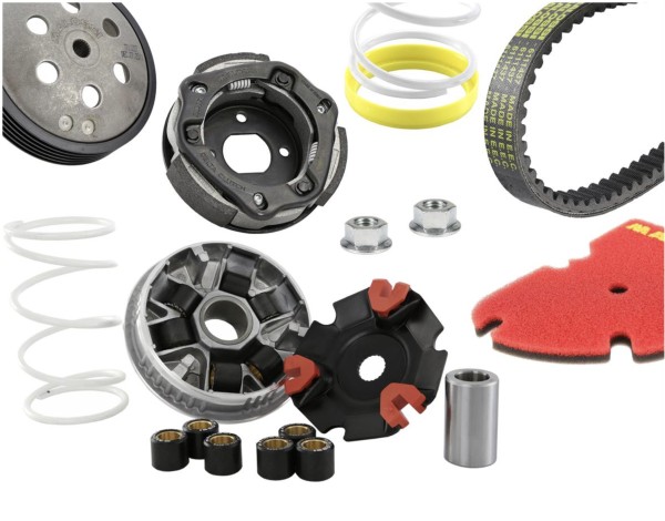 Tuning kit aandrijving, "Sport" voor Vespa Primavera/Sprint 50ccm, 4T AC, 4 kleppen