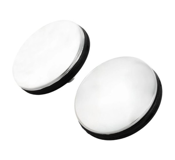 Spiegelgatdeksel links & rechts voor Vespa, chroom