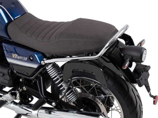 C-Bow zijdrager zwart voor Moto Guzzi V7 850 Stone Corsa (2024) Hepco & Becker