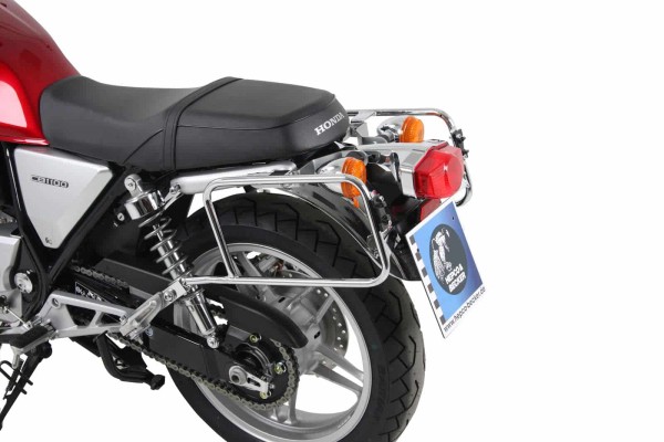 Zijkofferhouder Lock-it chroom voor Honda CB 1100 (Bj.13-16) Hepco & Becker