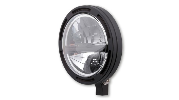 HIGHSIDER pro 5 3/4 inch Koplampframe-R2 Type 5 LED Zwart Onderste bevestiging