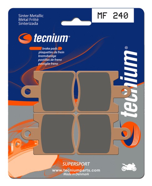 Tecnium Street Performance gesinterde metalen remblokken - MF240