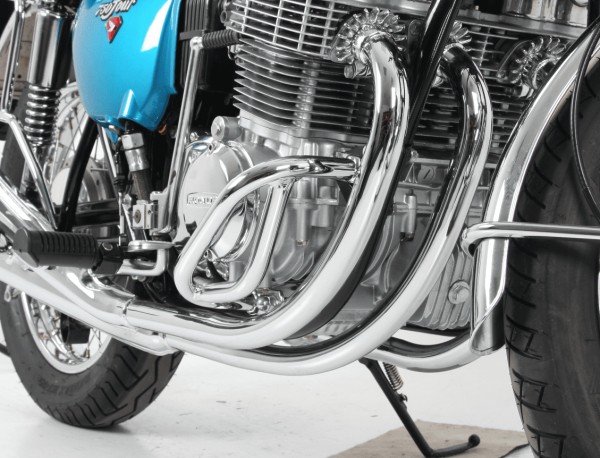 Chroom motorbeschermer voor Honda CB 750 Four K0-K6 / F1/F2 (70-76) Hepco & Becker