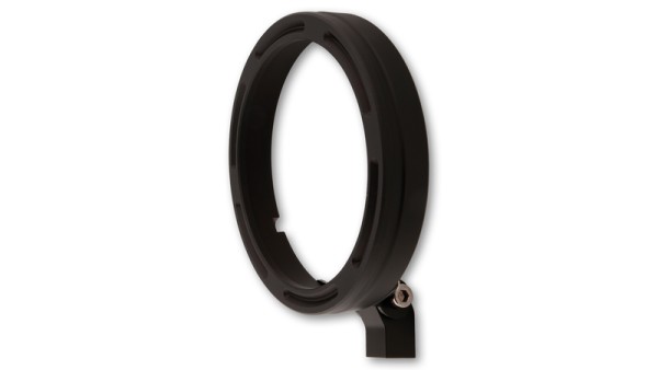HIGHSIDER pro 7 inch lamphouderring Frame-R1 zwart CNC, onderste montage