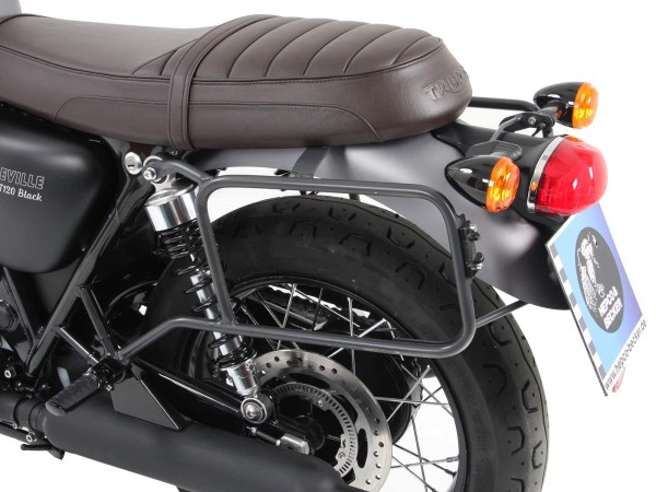 Kofferdrager zwart voor Triumph Bonneville T100 (17-) Hepco & Becker