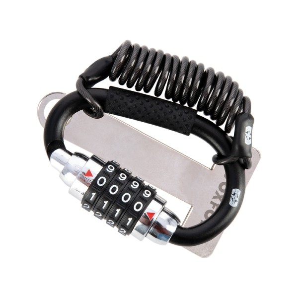 Oxford helmslot zwart - OX656