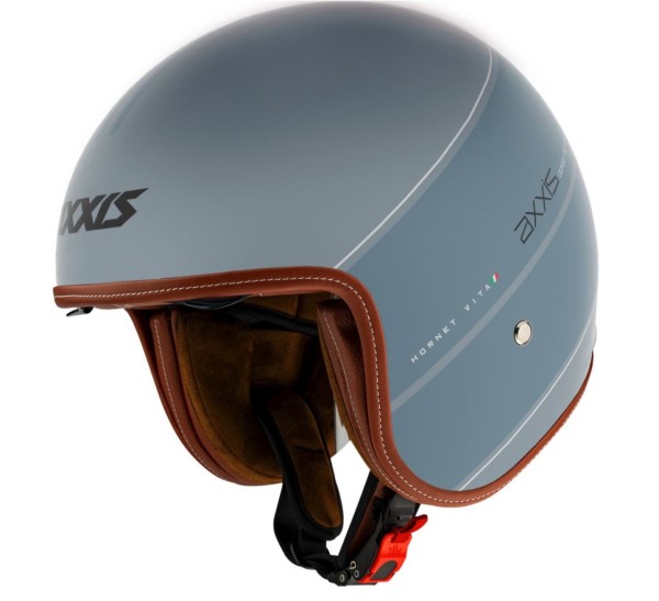 Axxis jethelm, Hornet SV Vita, mat grijs