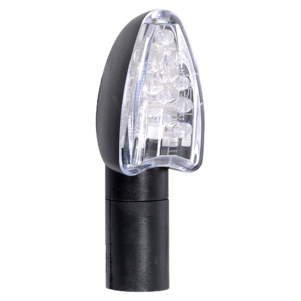 Oxford Signal 15 LED-knipperlichtbehuizing zwart / lens helder (paar), voor & achter