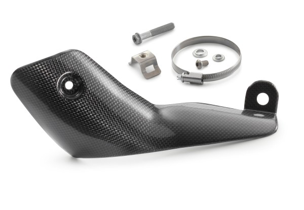KTM hitteschild voor Akrapovic Slip-On LINE uitlaatsysteem