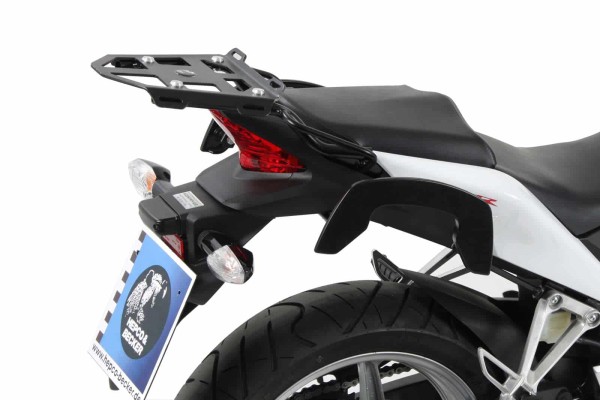 Minirack zachte bagagedrager zwart voor Honda CBR 250 R (11-15) Hepco & Becker