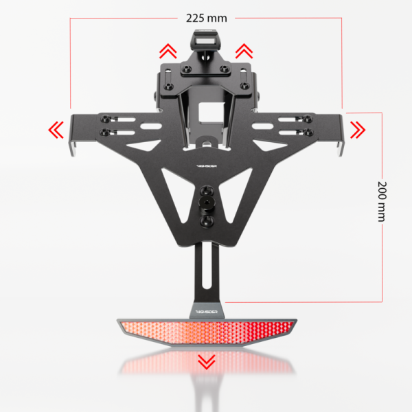 HIGHSIDER pro kentekenplaathouder Akron-RS Pro