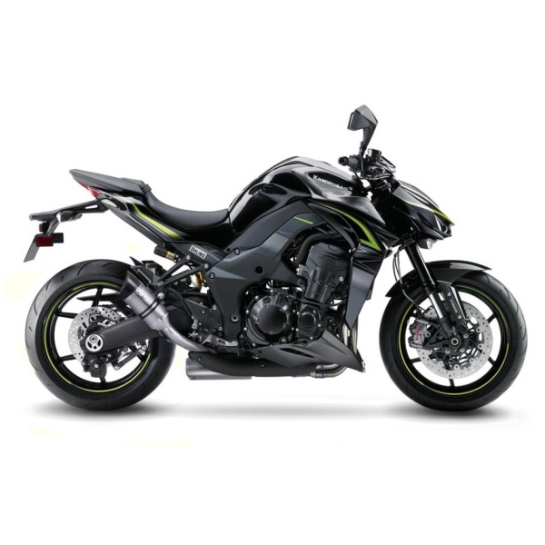 LeoVince uitlaatsysteem LV Pro voor Kawasaki Z 1000 /SX, roestvrij staal zilver, slip on, E-certificaat
