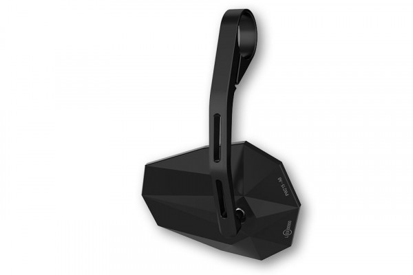 HIGHSIDER STEALTH -X6 stuurspiegel, lang, zwart