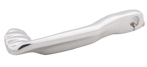 V PARTS Kickstarter hendel zilver Aprilia