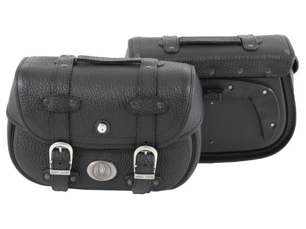 Leren tassen Liberty voor C-Bow zadeltas houder Hepco & Becker