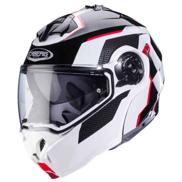Caberg helm Duke Evo Move zwart/wit-rood