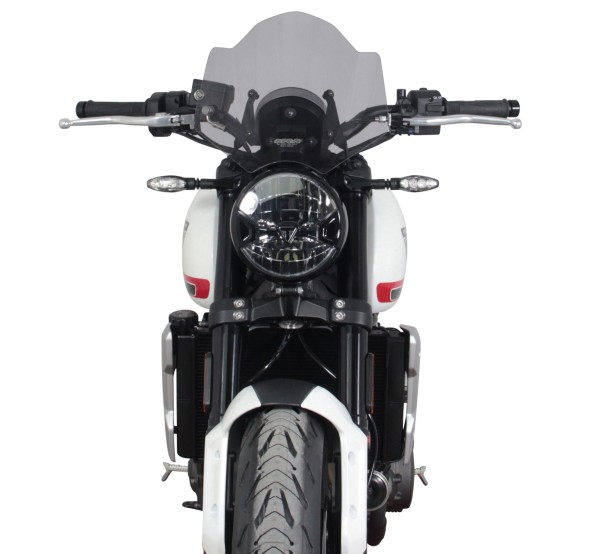 Sportscherm MRA "NSPM" rookgrijs voor Triumph Trident 660 (21-)