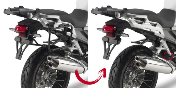 Zijtasdrager voor Honda Crosstourer 1200 X / DCT (Bj.12-) Givi
