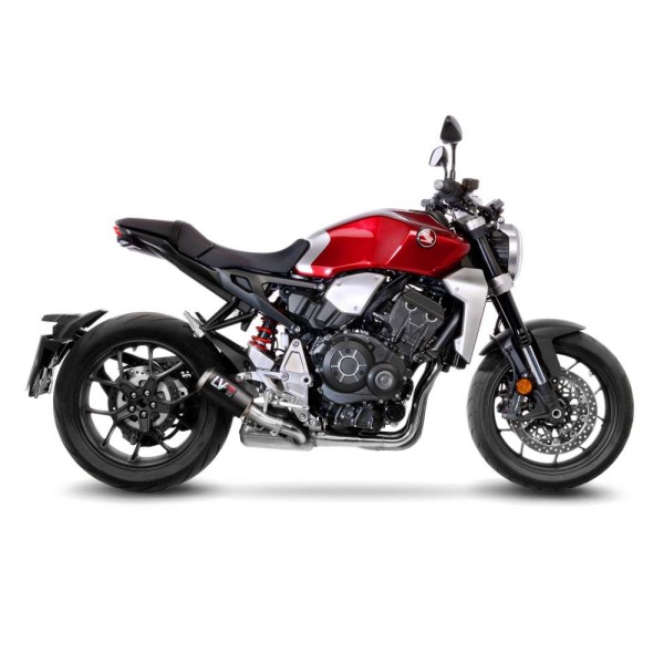 LeoVince uitlaatsysteem LV 10 SIC58 voor Honda CB 1000 R, carbon, slip on, Euro4+5, E-certificaat