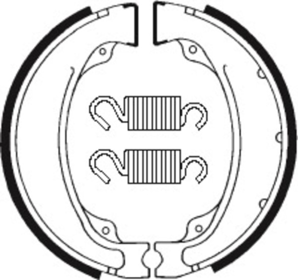 Tecnium Street/ATV Organische remschoenen - BA055