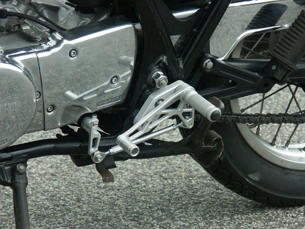 LSL Rastenanlage für Yamaha SR500, SR 400, ohne Rasten.