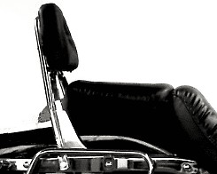 Sissybar zonder bagagerek chroom voor Honda VT 1100 C (87-93) Hepco & Becker