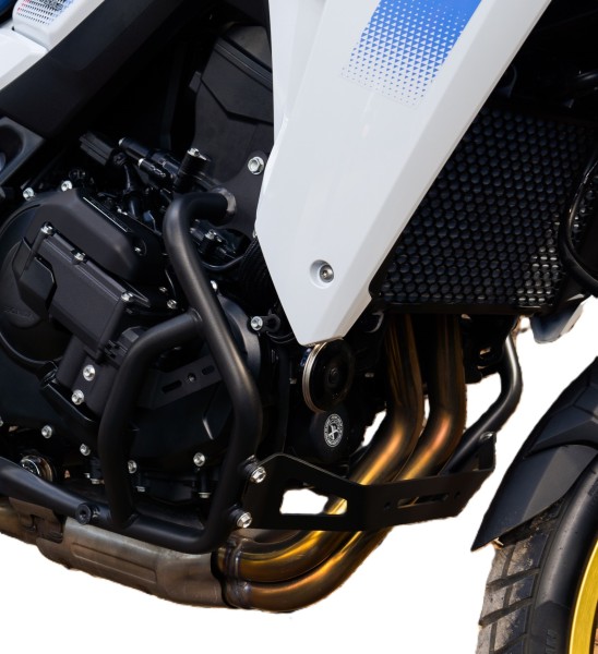 Zwarte motorbeschermbeugel voor Honda XL 750 Transalp (23-) / E-Clutch (26-) Origineel