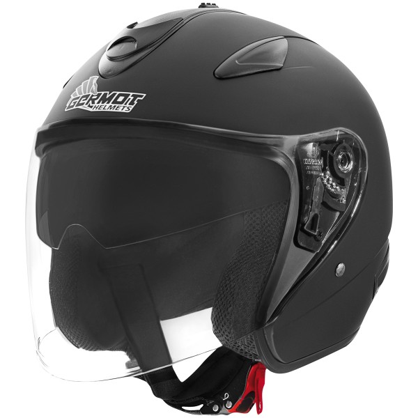 Germot helm GM 630, mat zwart