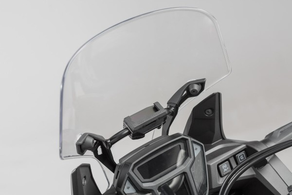 SW-Motech Navigatiehouder Quick-Lock op buis Ø 10/12 mm voor Kawasaki KLE 650 Versys - SW Motech