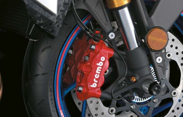 Brembo remklauw in rood set vooraan voor Suzuki GSX-S 1000 GT (21-) Origineel
