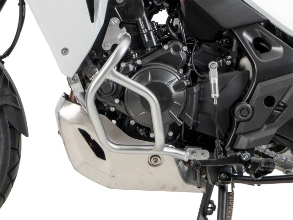 Zilveren motorbeschermingsbeugel voor Honda XL 750 Transalp E-Clutch (26-) Hepco & Becker