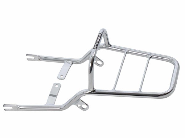 Chroom buisvormig bagagerek voor Honda Dax ST 50 Hepco & Becker