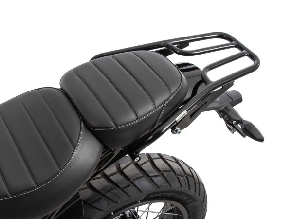 Buisvormig bagagerek zwart voor Triumph Scrambler 400 XC (25-) Hepco & Becker
