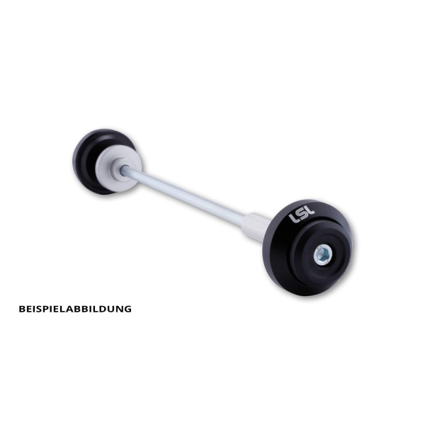 LSL Achs Ball GONIA für diverse Suzuki und Yamaha, carbon look, hinten