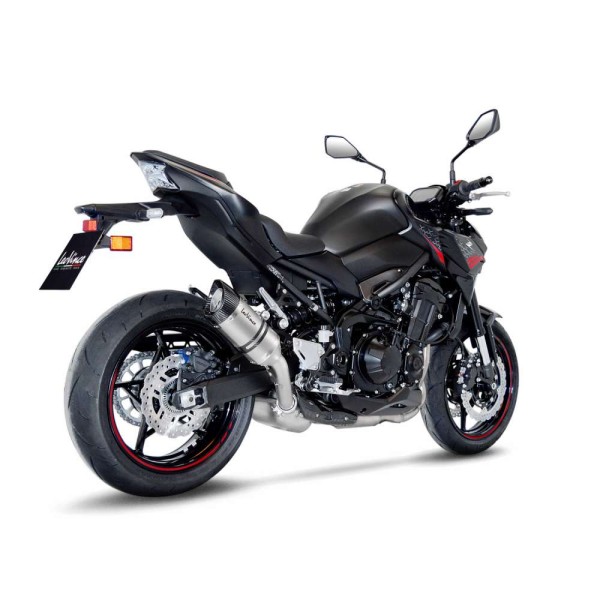 LeoVince uitlaatsysteem LV Pro voor Kawasaki Z 900, roestvrij staal zilver, slip on, E-certificaat