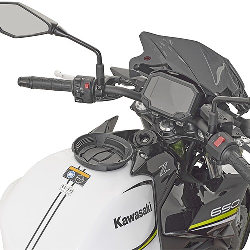 Tankbevestiging voor TANKLOCK tanktassen voor Kawasaki Z 650 (Bj.17-) Givi