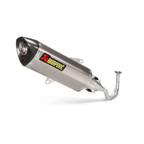 Akrapovic Racing Line (SS) uitlaatsysteem voor Honda Forza125 modeljaar 2017-2020