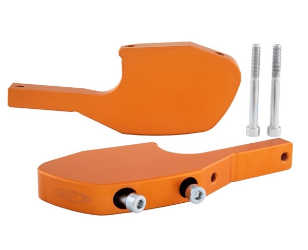 Voetsteun adapter achterbank voor Vespa GTS/GTS Super/GTV/GT 60/GT/GT L 125-300cc, mat oranje
