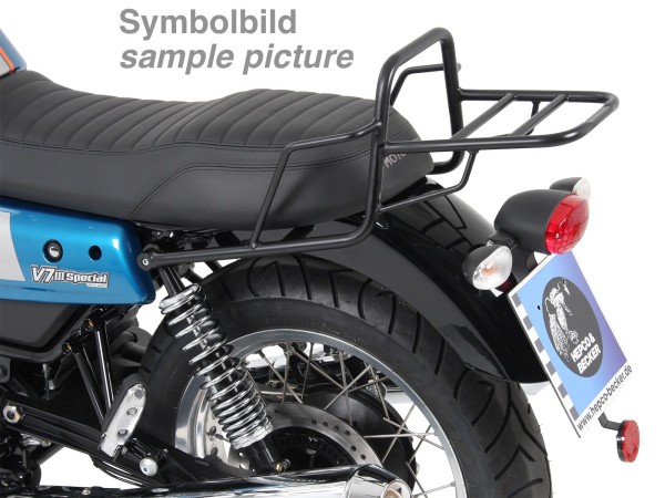 Buisvormig bagagerek Topcaseträger chroom voor V 7 III steen/ speciaal/ Anniversario/ Racer (Bj.17-)