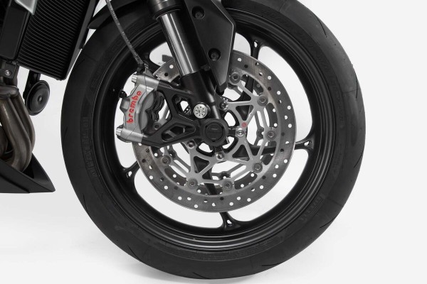 SW-Motech Crashpad kit voor vooras zwart voor BMW G 310 R /GS - SW Motech