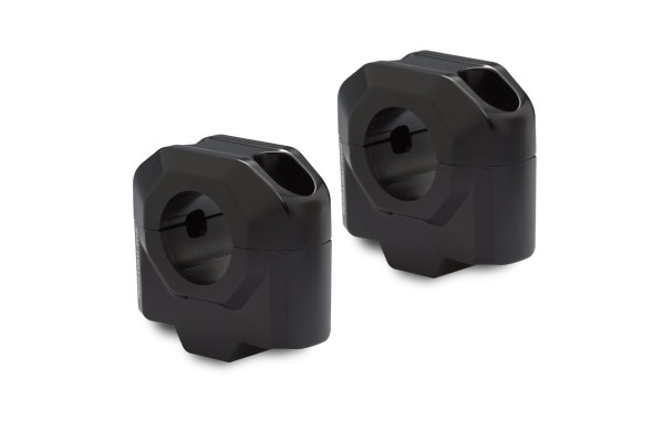 SW-Motech Stuurverhoger, zwart voor Ø 28 mm stuur, H=30 mm voor Yamaha Ténéré 700 - SW Motech